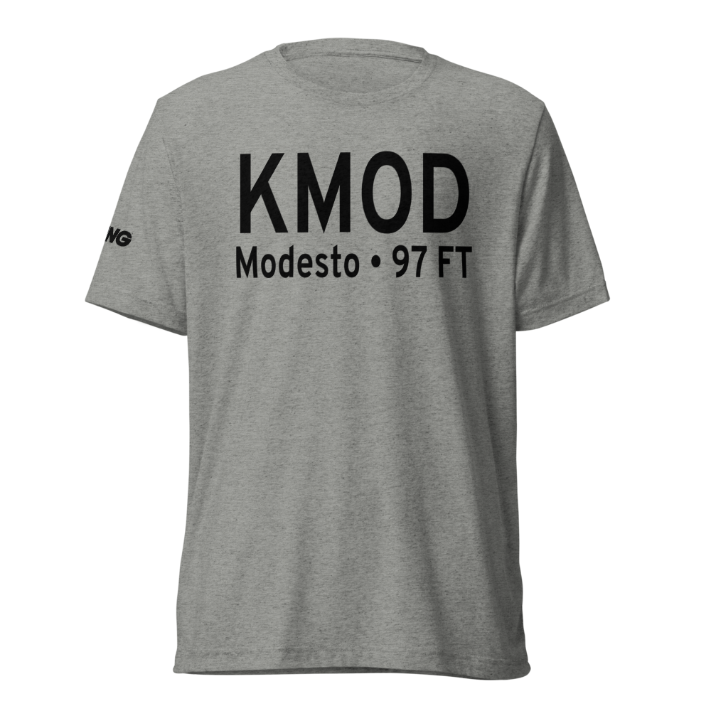 Modesto City Co-Harry Sham Field (KMOD) ICAO Tri-blend T-Shirt 