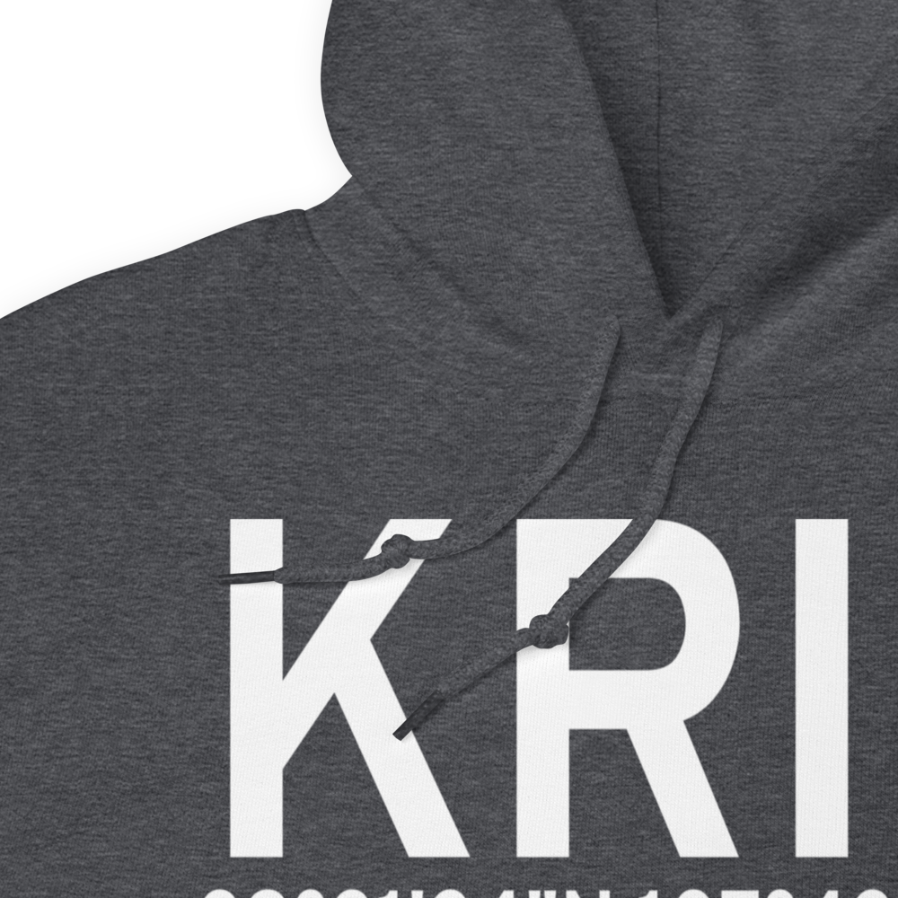Garfield County Regional Airport (KRIL) ICAO Hoodie Sweatshirt 