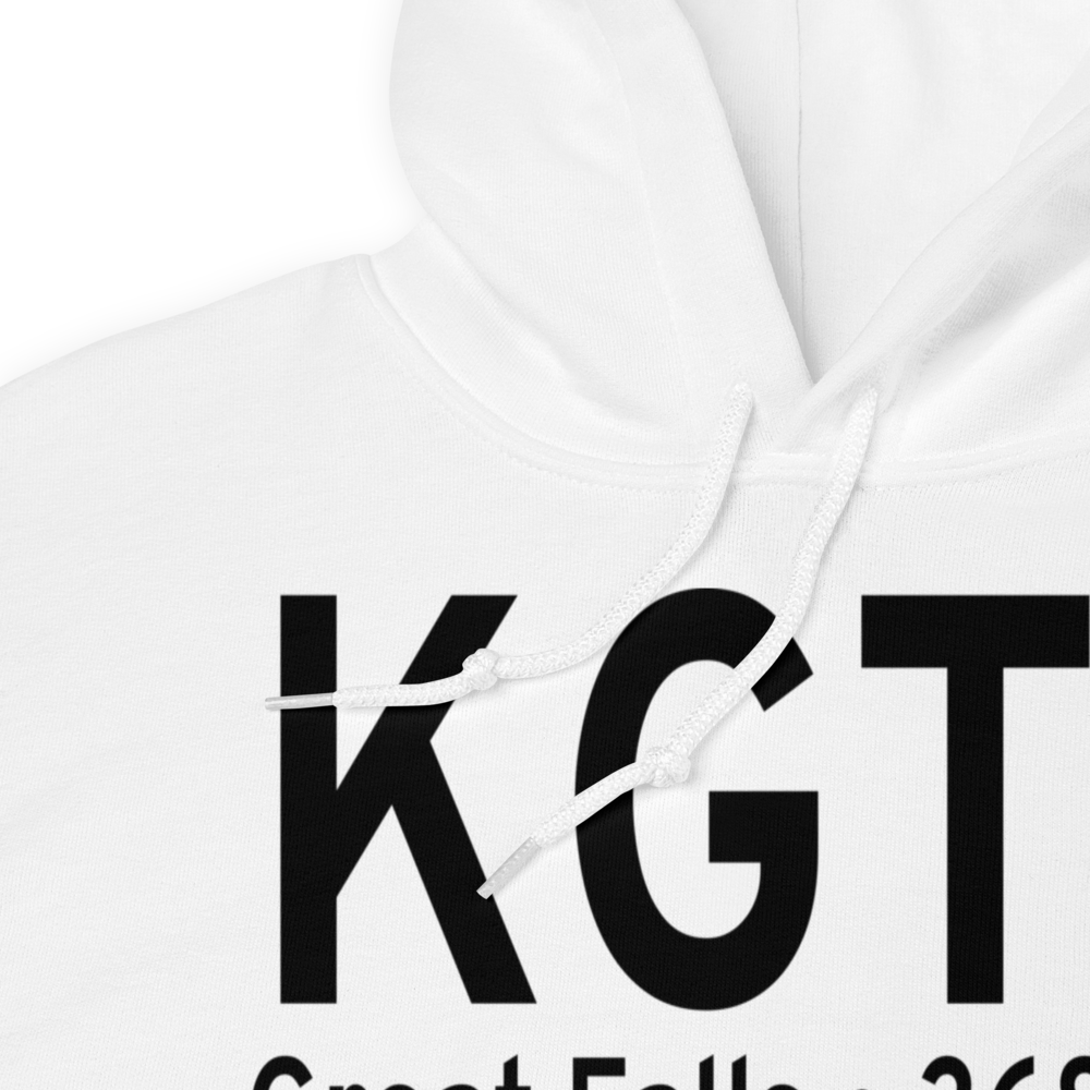 Great Falls International Airport (KGTF) ICAO Hoodie Sweatshirt 