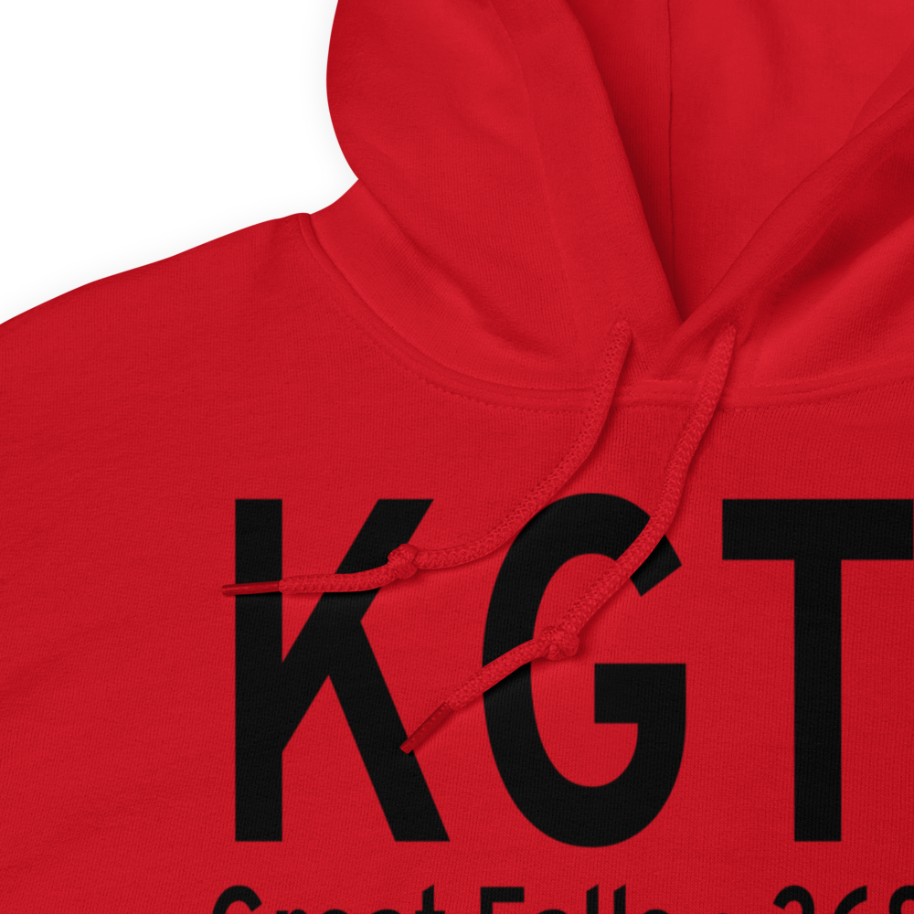 Great Falls International Airport (KGTF) ICAO Hoodie Sweatshirt 