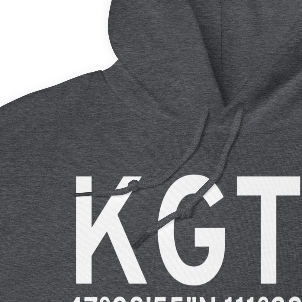 Great Falls International Airport (KGTF) ICAO Hoodie Sweatshirt 