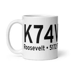 Roosevelt Municipal Airport (K74V) ICAO Mug