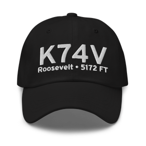 Roosevelt Municipal Airport (K74V) ICAO Hat