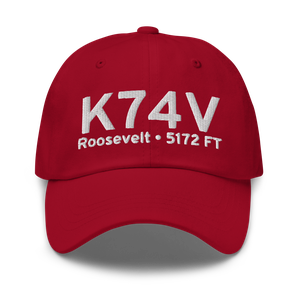 Roosevelt Municipal Airport (K74V) ICAO Hat