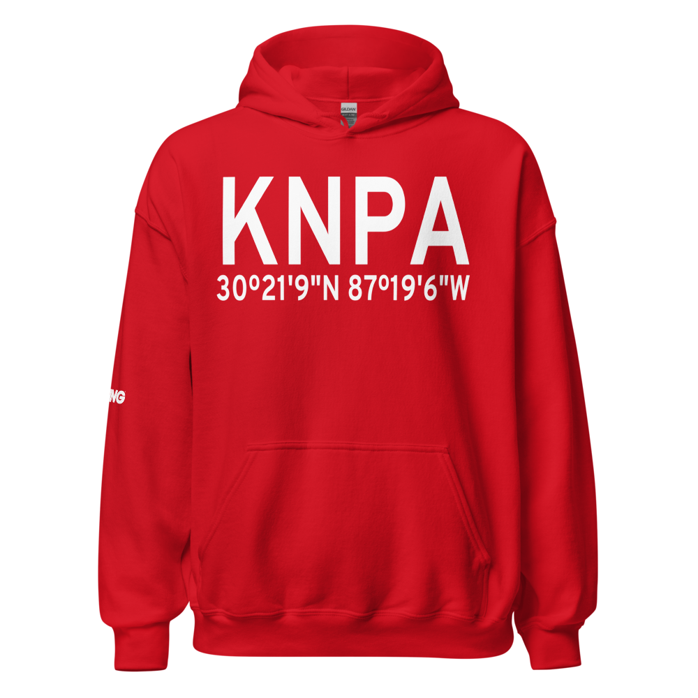 Pensacola Naval Air Station/Forrest Sherman Field (KNPA) ICAO Hoodie Sweatshirt 