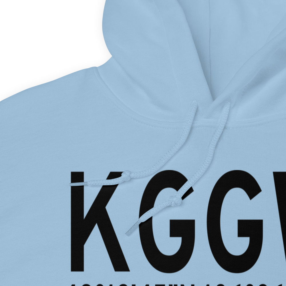 Wokal Field/Glasgow-Valley County Airport (KGGW) ICAO Hoodie Sweatshirt 