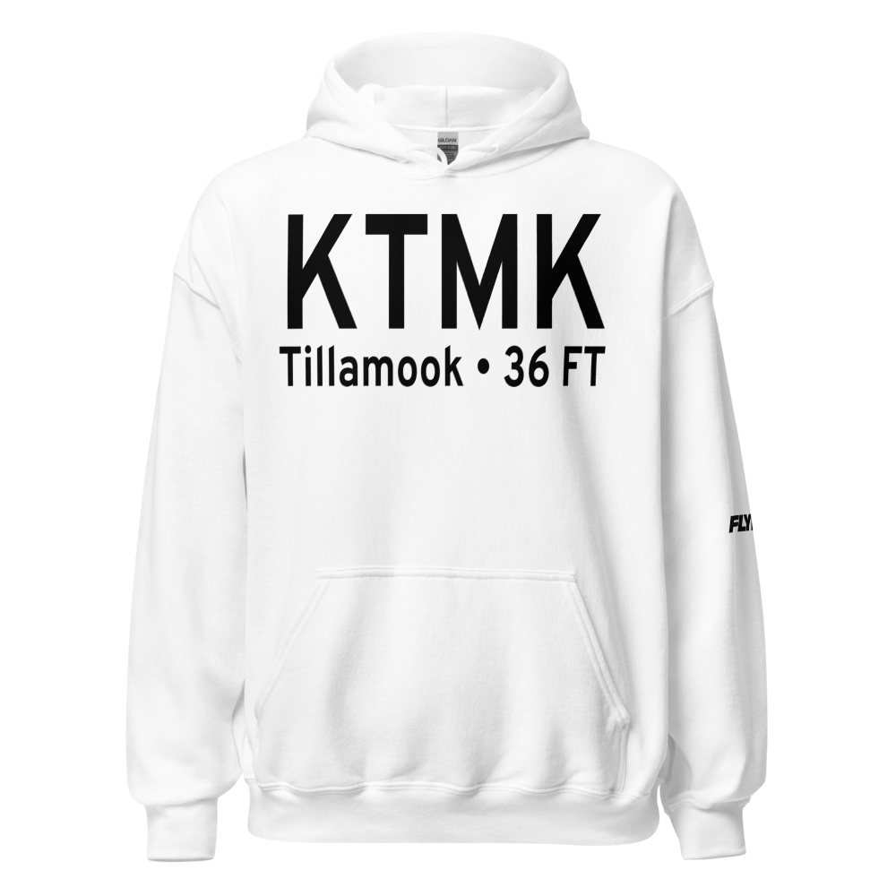 Tillamook Airport (KTMK) ICAO Hoodie Sweatshirt 