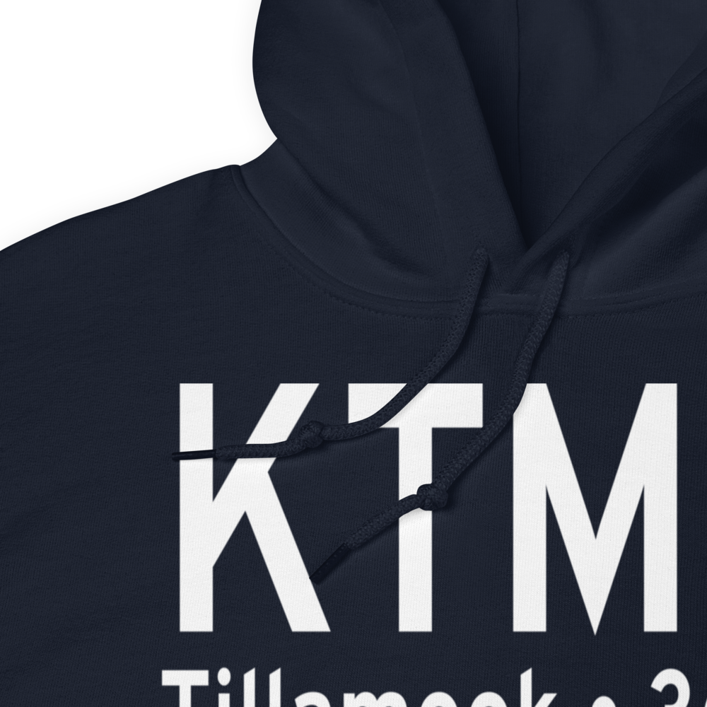 Tillamook Airport (KTMK) ICAO Hoodie Sweatshirt 