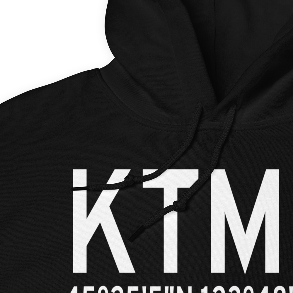 Tillamook Airport (KTMK) ICAO Hoodie Sweatshirt 