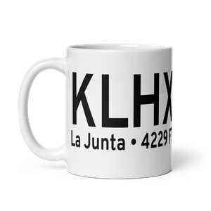 La Junta Municipal Airport (KLHX) ICAO Mug