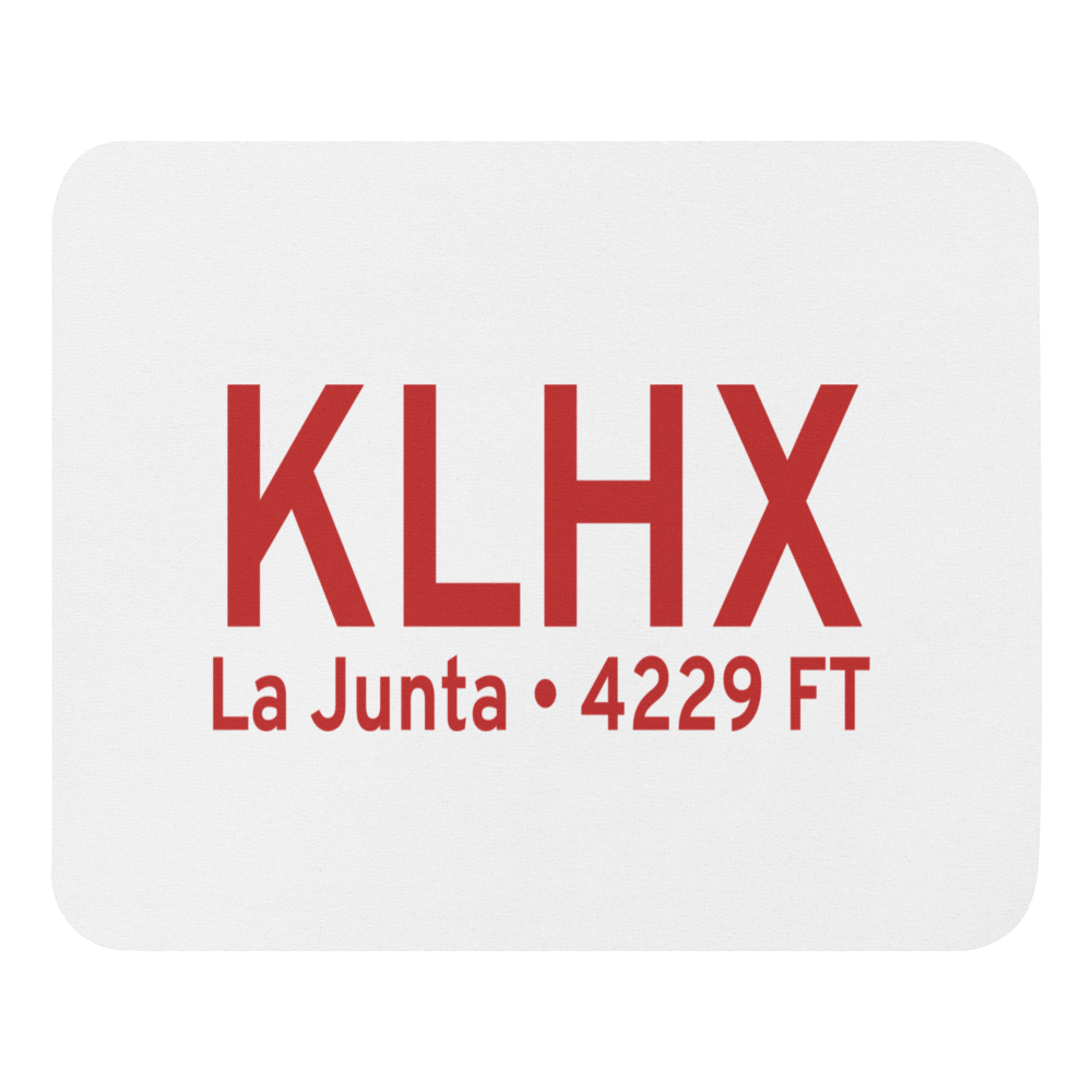 La Junta Municipal Airport (KLHX) ICAO  Mouse Pad 
