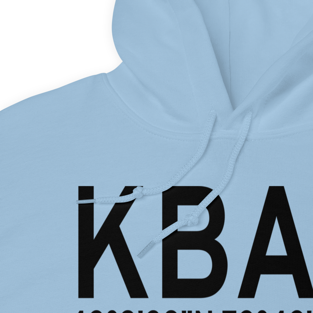 Westfield-Barnes Regional Airport (KBAF) ICAO Hoodie Sweatshirt 
