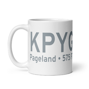 Pageland Airport (KPYG) ICAO Mug