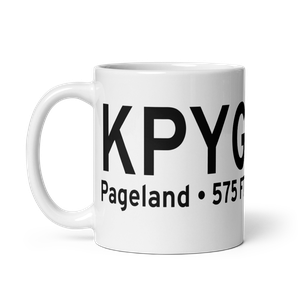 Pageland Airport (KPYG) ICAO Mug