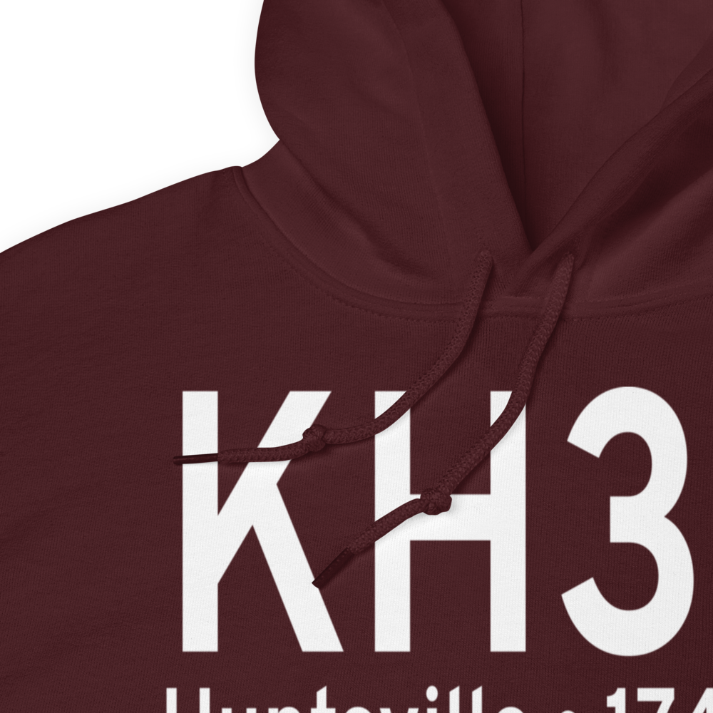 Huntsville Municipal Airport (KH34) ICAO Hoodie Sweatshirt 