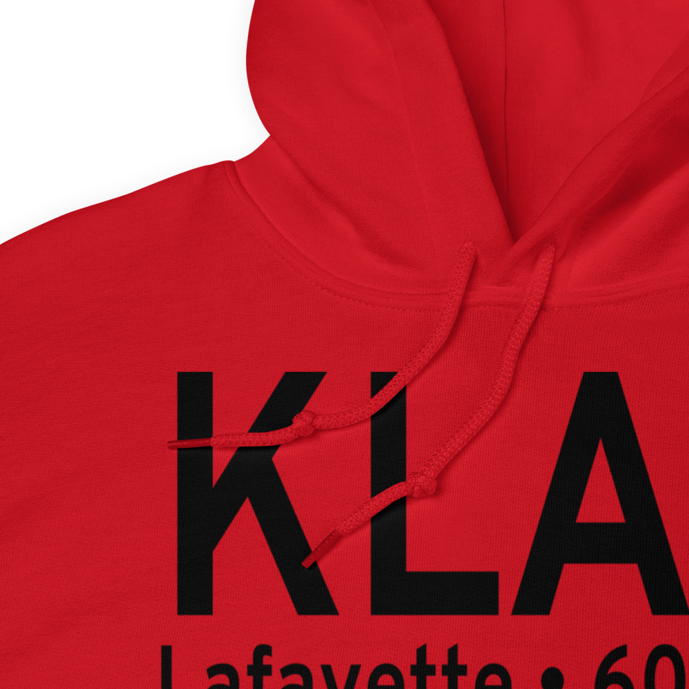 Purdue University Airport (KLAF) ICAO Hoodie Sweatshirt 