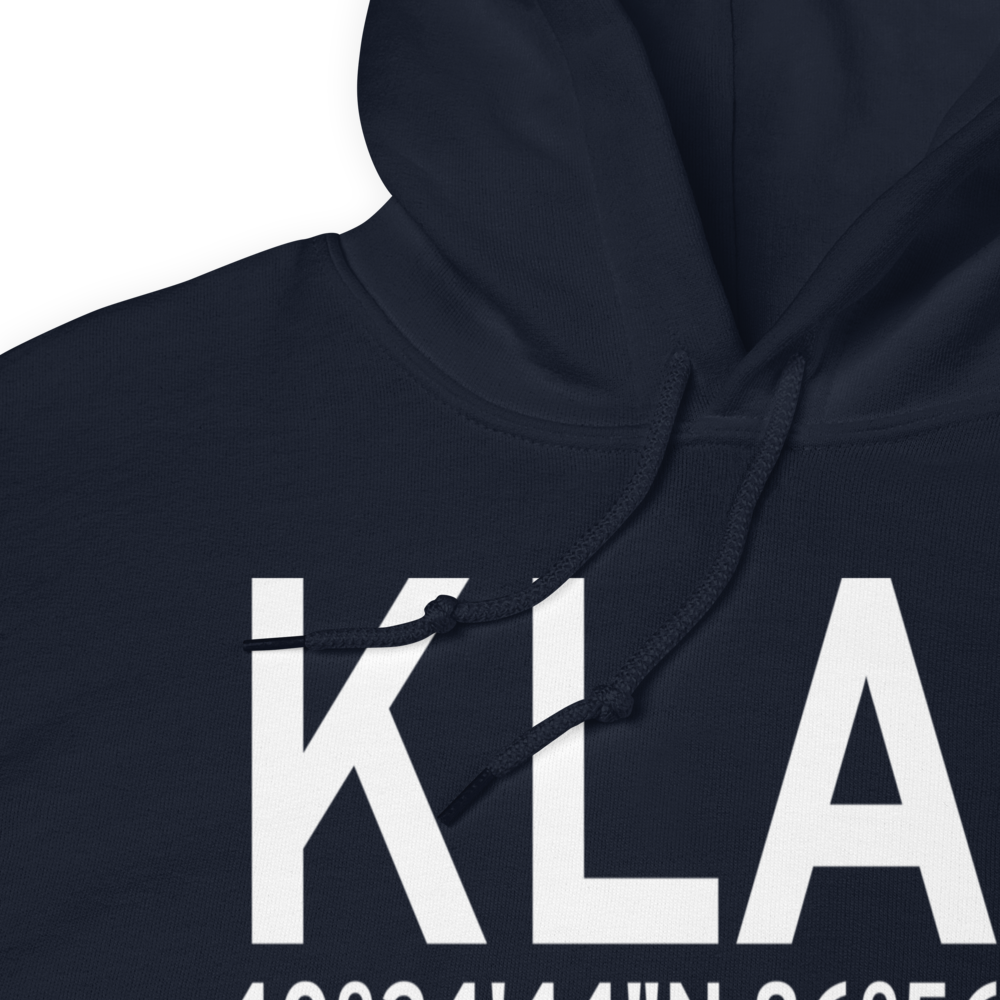 Purdue University Airport (KLAF) ICAO Hoodie Sweatshirt 