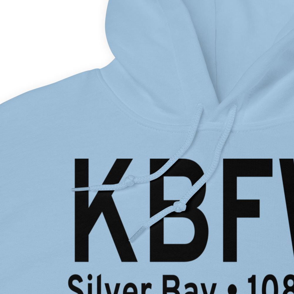 Silver Bay Municipal Airport (KBFW) ICAO Hoodie Sweatshirt 
