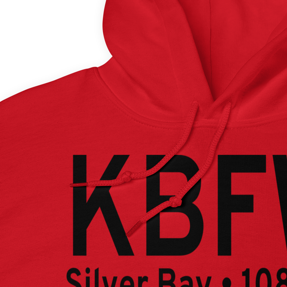 Silver Bay Municipal Airport (KBFW) ICAO Hoodie Sweatshirt 