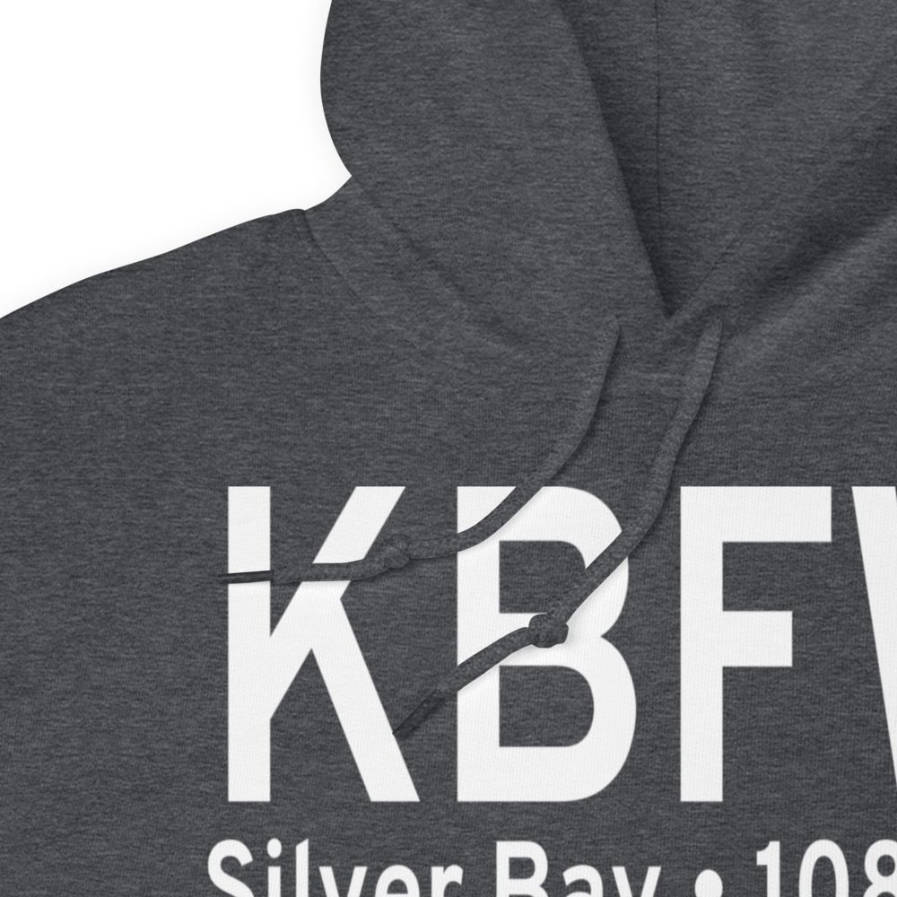 Silver Bay Municipal Airport (KBFW) ICAO Hoodie Sweatshirt 