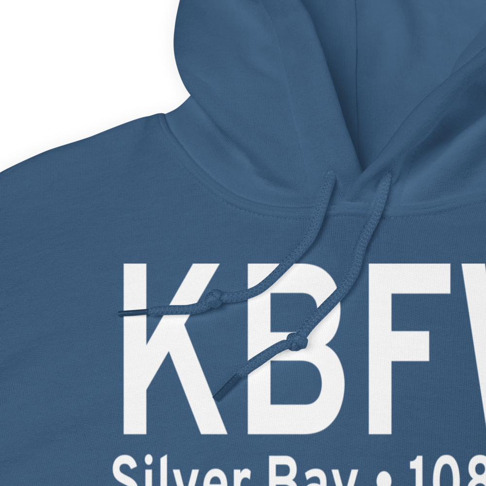 Silver Bay Municipal Airport (KBFW) ICAO Hoodie Sweatshirt 
