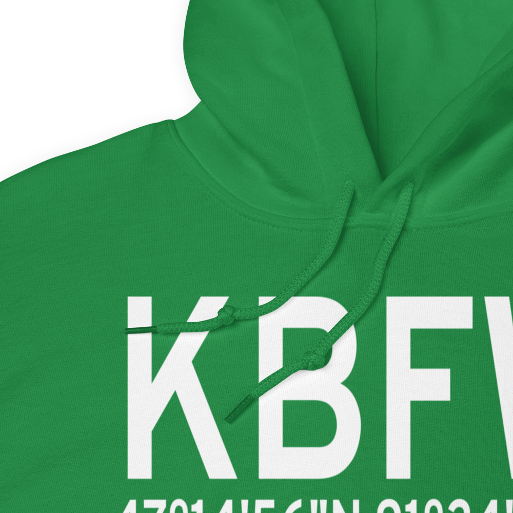 Silver Bay Municipal Airport (KBFW) ICAO Hoodie Sweatshirt 