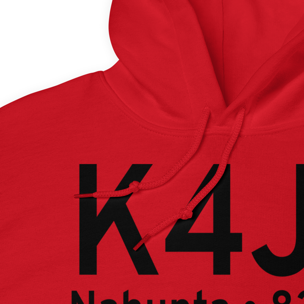 Brantley County Airport (K4J1) ICAO Hoodie Sweatshirt 