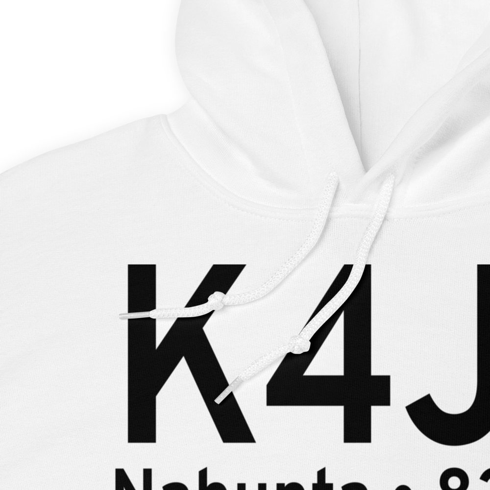 Brantley County Airport (K4J1) ICAO Hoodie Sweatshirt 