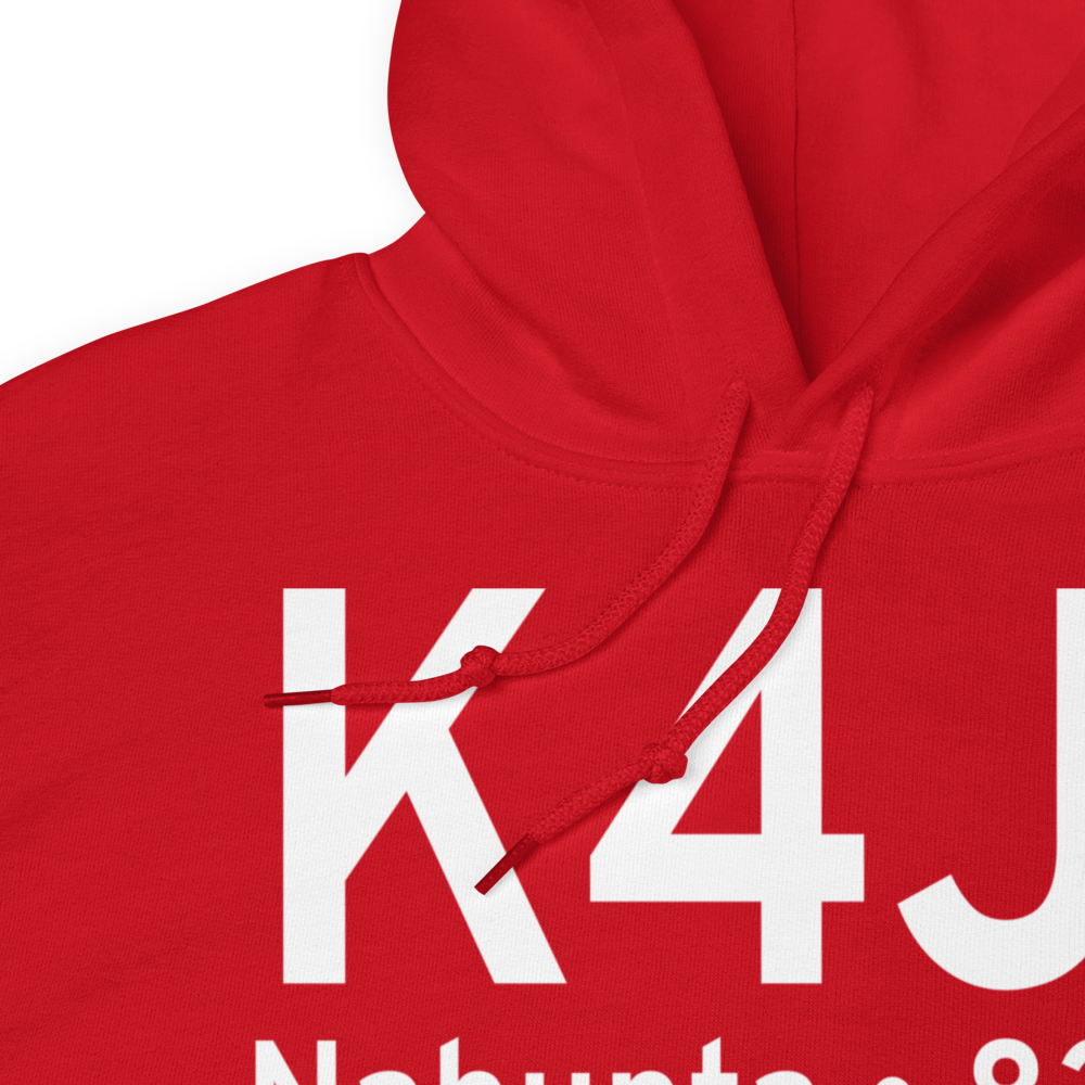 Brantley County Airport (K4J1) ICAO Hoodie Sweatshirt 
