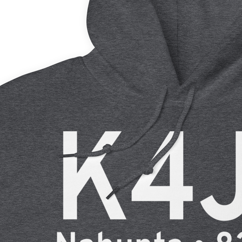 Brantley County Airport (K4J1) ICAO Hoodie Sweatshirt 