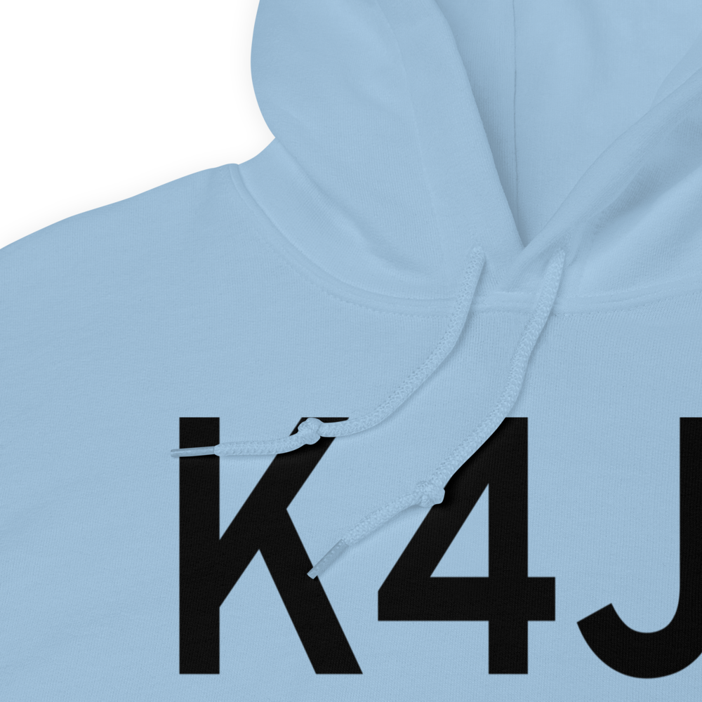 Brantley County Airport (K4J1) ICAO Hoodie Sweatshirt 