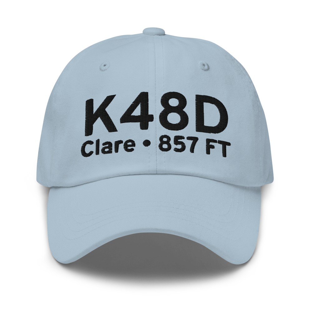 Clare Municipal Airport (K48D) ICAO Hat 