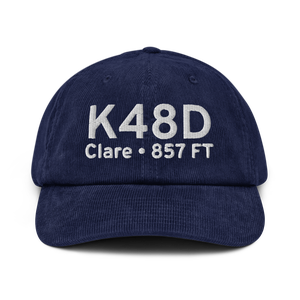 Clare Municipal Airport (K48D) ICAO Hat