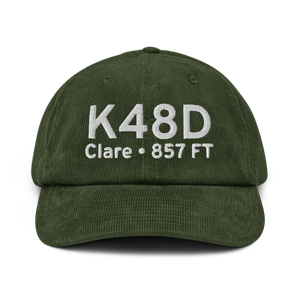 Clare Municipal Airport (K48D) ICAO Hat