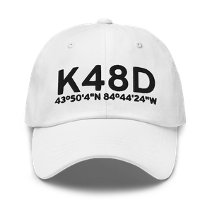 Clare Municipal Airport (K48D) ICAO Hat