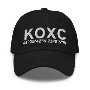 Waterbury Oxford Airport (KOXC) ICAO Hat