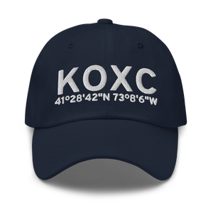 Waterbury Oxford Airport (KOXC) ICAO Hat