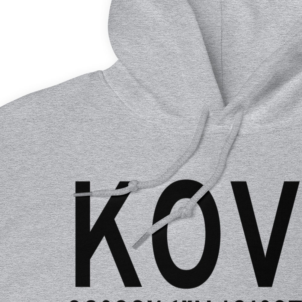 Oroville Municipal Airport (KOVE) ICAO Hoodie Sweatshirt 