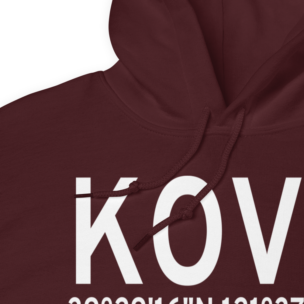 Oroville Municipal Airport (KOVE) ICAO Hoodie Sweatshirt 