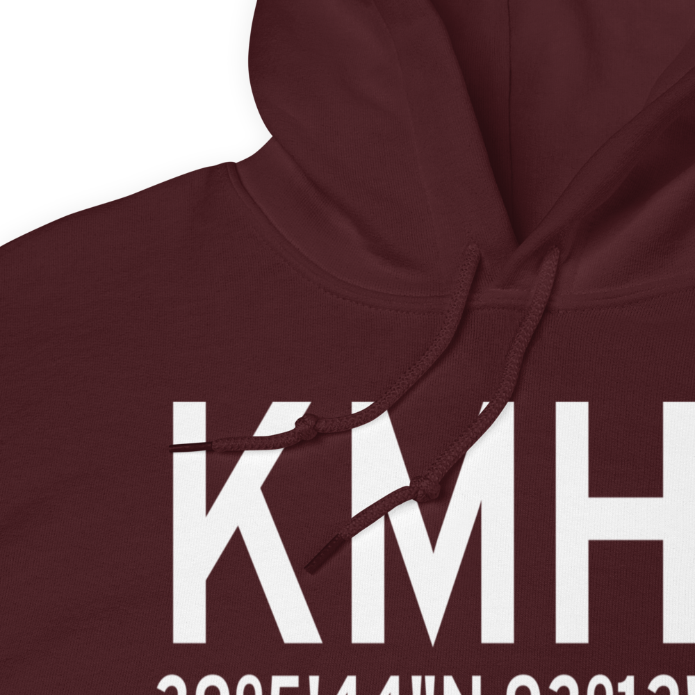 Marshall Memorial Municipal Airport (KMHL) ICAO Hoodie Sweatshirt 