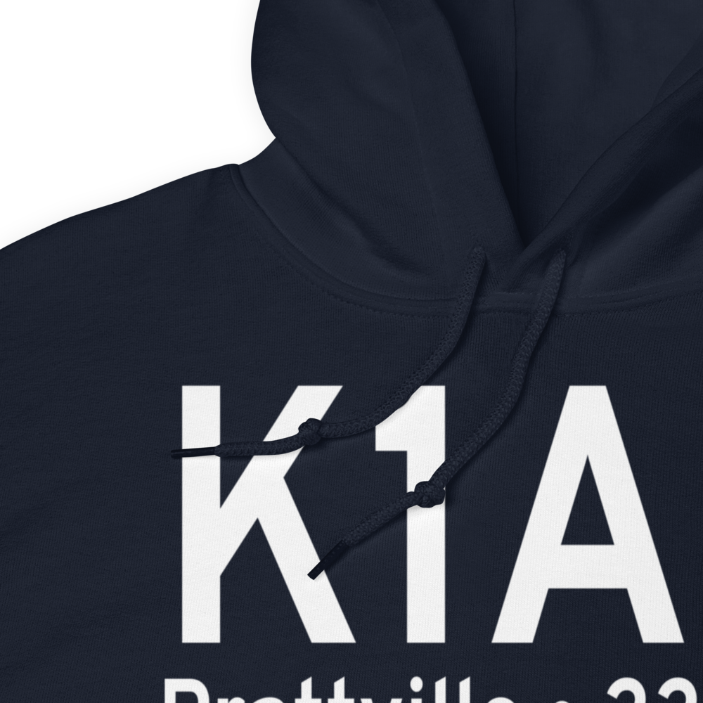 Prattville - Grouby Field (K1A9) ICAO Hoodie Sweatshirt 