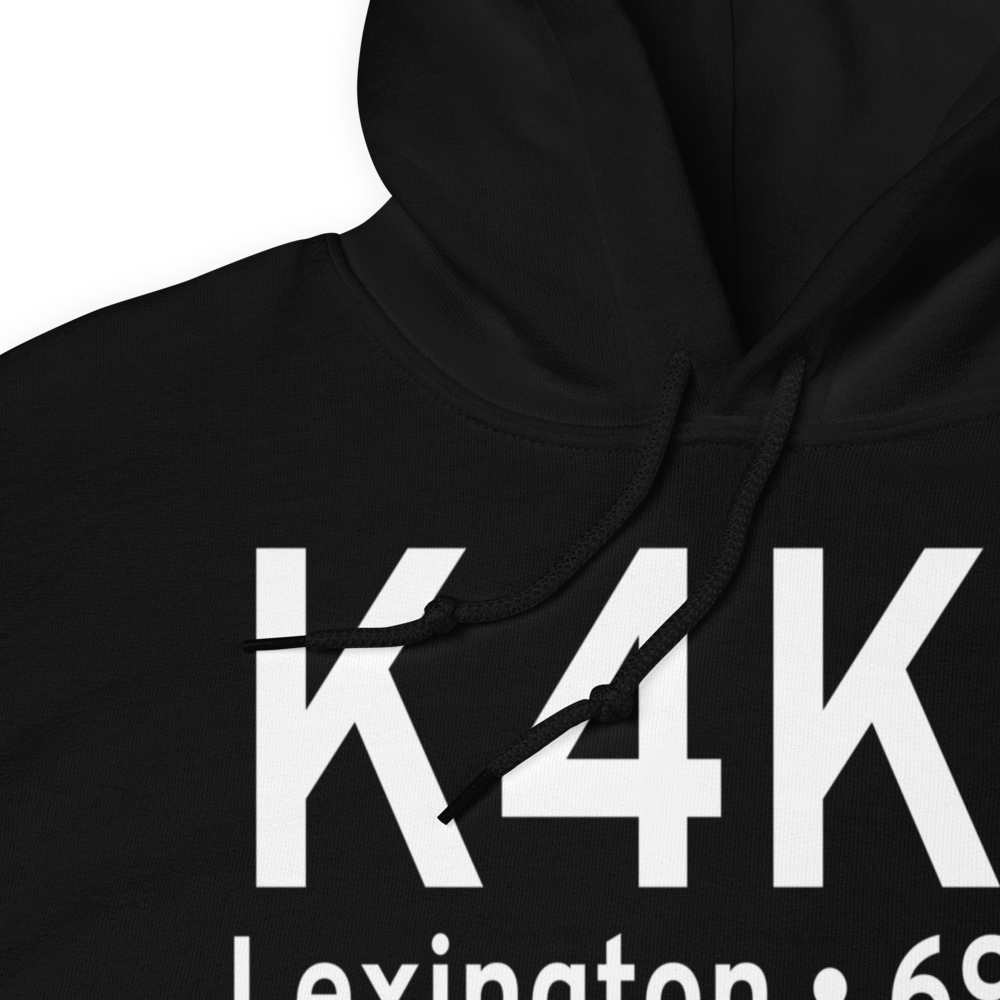 Lexington Municipal Airport (K4K3) ICAO Hoodie Sweatshirt 