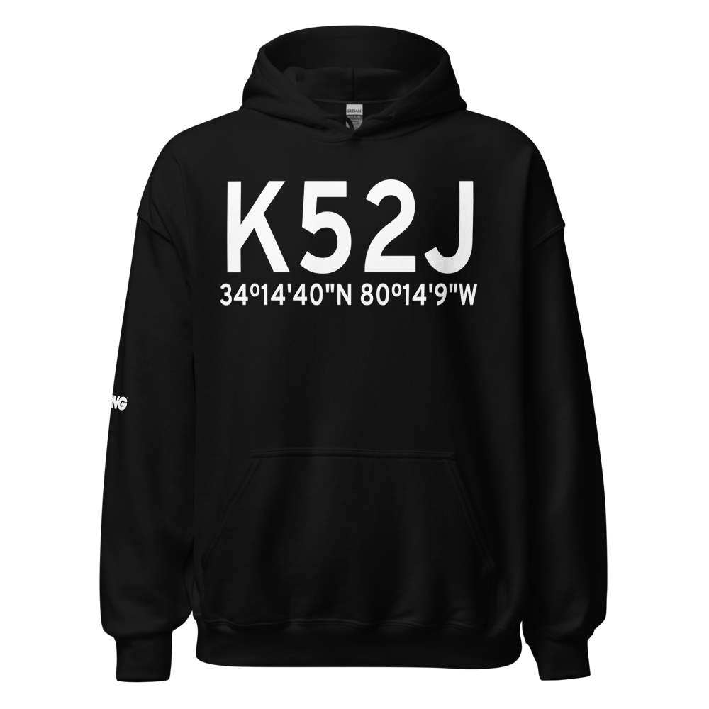 Lee County Butters Field (K52J) ICAO Hoodie Sweatshirt 