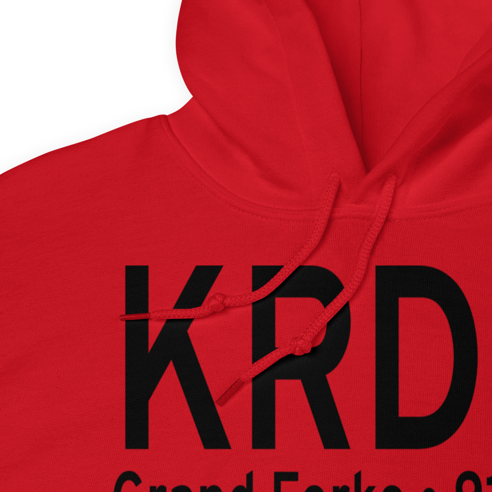 Grand Forks Air Force Base (KRDR) ICAO Hoodie Sweatshirt 