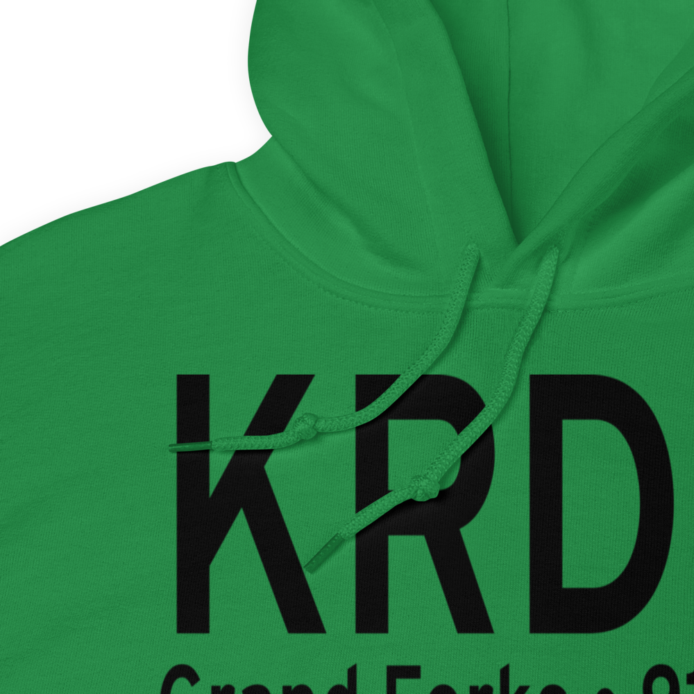 Grand Forks Air Force Base (KRDR) ICAO Hoodie Sweatshirt 