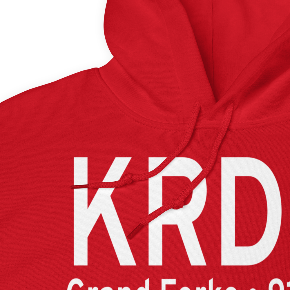 Grand Forks Air Force Base (KRDR) ICAO Hoodie Sweatshirt 