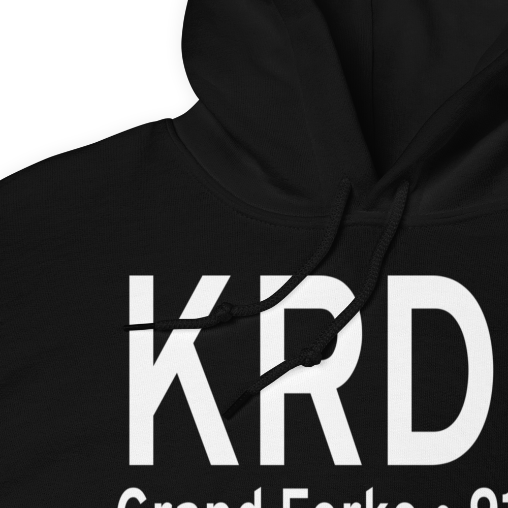 Grand Forks Air Force Base (KRDR) ICAO Hoodie Sweatshirt 