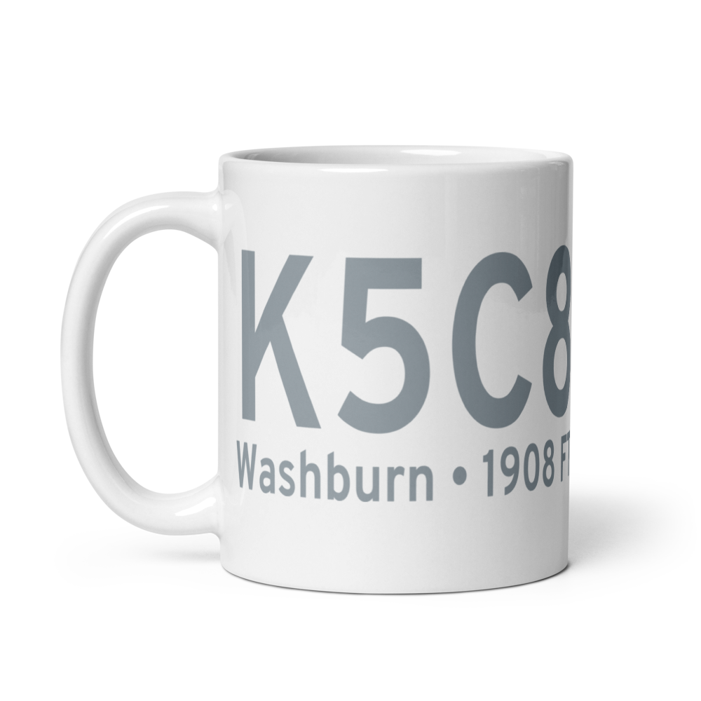 Washburn Municipal Airport (K5C8) ICAO Mug 
