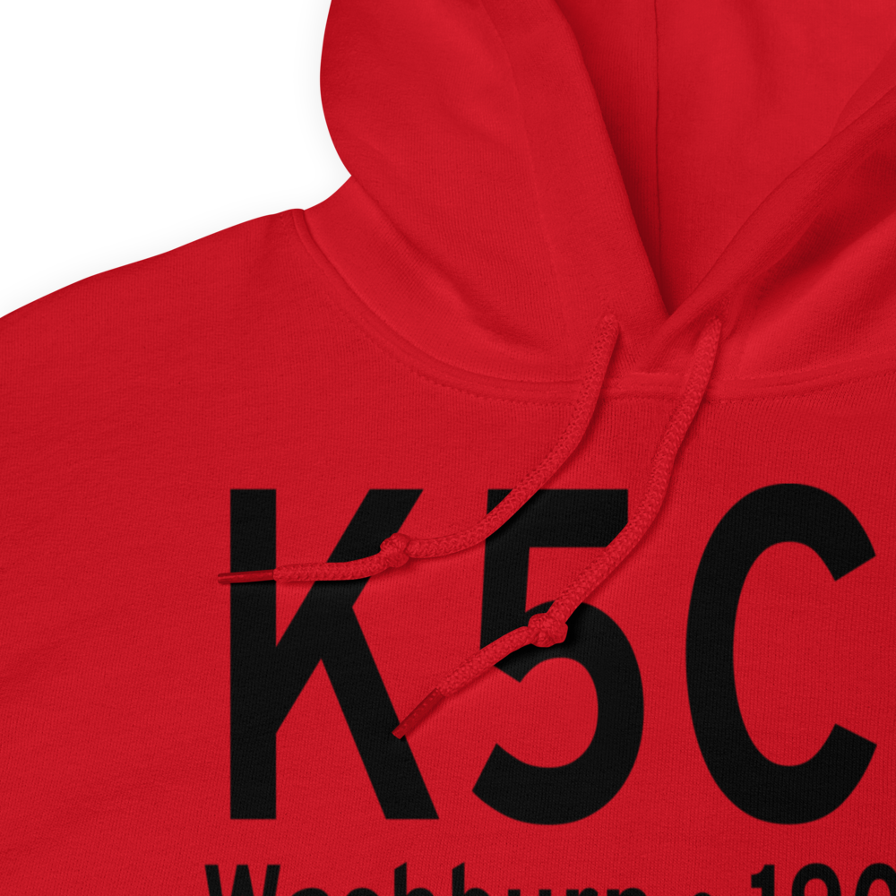 Washburn Municipal Airport (K5C8) ICAO Hoodie Sweatshirt 