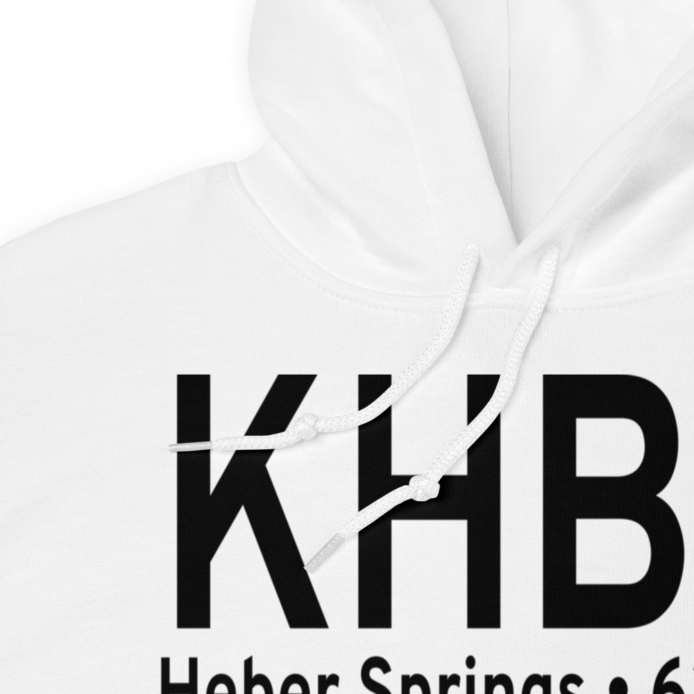 Heber Springs Municipal Airport (KHBZ) ICAO Hoodie Sweatshirt 